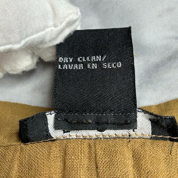 ECI New York Peasant Skirt Women 12 Boho Hippie Sequin Cotton Amber Ombre Comfy - Picture 5 of 7